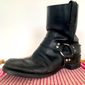 Vintage Frye Harness Boots